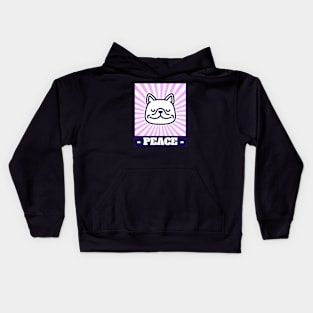 Puppy Peace Kids Hoodie